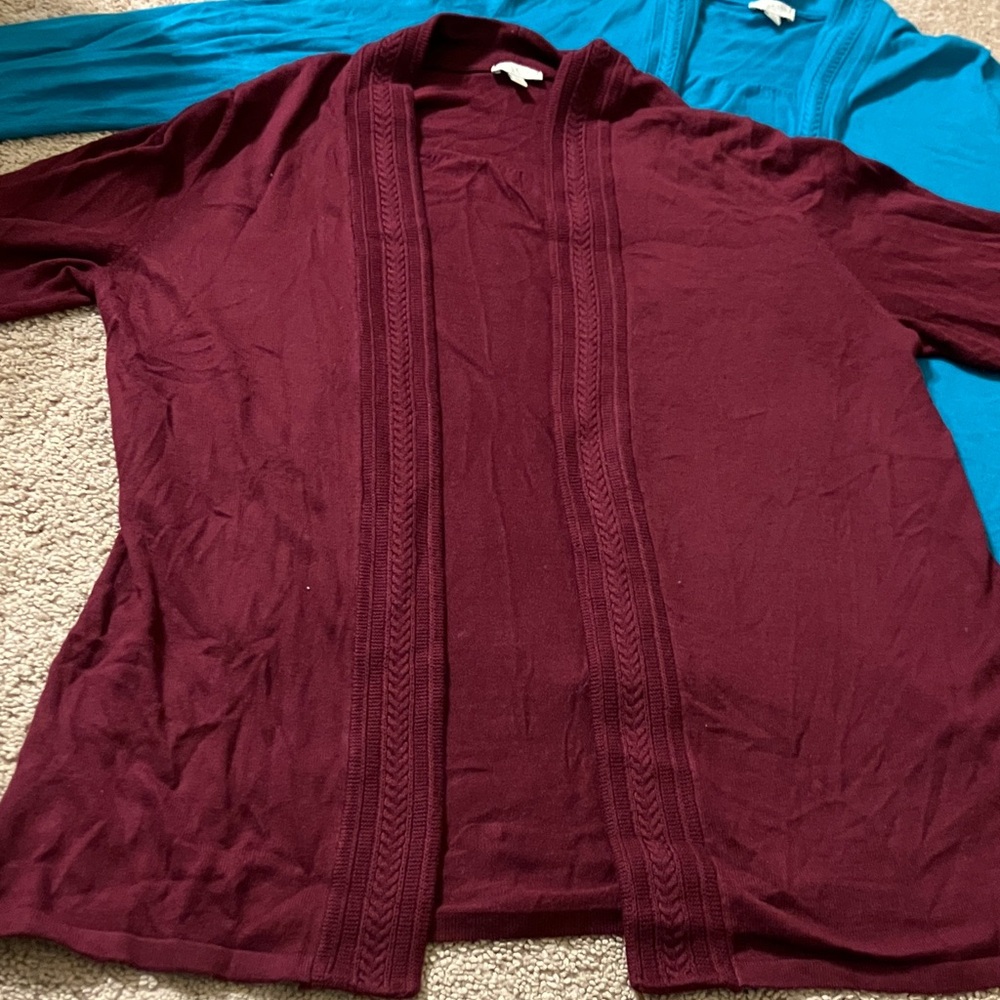Talbots 2 Cardigans - image 2